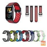 Soft Silicone Watch Band for Huawei Honor Watch ES/ BlitzWolf BW-HL1/HL2/Haylou LS02
