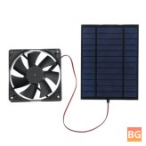 Portable Solar Fan Panel