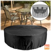 Waterproof Sofa Cover for Round Chair Table 210D
