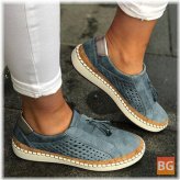 Fringe Loafers for Women - Large and Casual