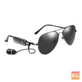 Retro Bluetooth Sunglasses with UV Protection for Men