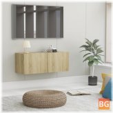 TV Cabinet - Sonoma Oak 31.5