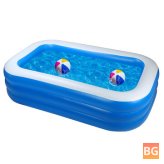 1.8/2.1/2.6M Inflatable Pool for Toddlers - Large