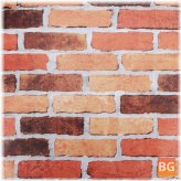 3D Stone Brick Wallpaper - 45x100CM