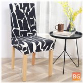 Home Office Chair Cover with Multi-colored Design