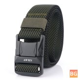Belt with 125cm Punch Free Magnetic Buckle and Tactical Design - Men's and Women's