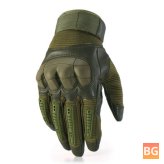 Military Tactical Airsoft Full Finger Gloves - Hard Knuckle Outdoor
