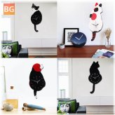 Swinging Tail Wall Clock for Pet Lovers