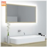 Sonoma Oak Bathroom Mirror - 35.4