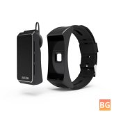 Bluetooth Smart Watch Bracelet with Watch Band and Heart Rate Monitor