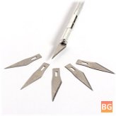 6-Blade Aluminum Carving Knife Set