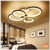 Remote Control Ceiling Light with 4 Heads