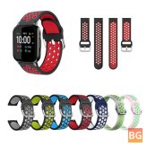 Watch Band with Dual Color Holes - LS02 BW-HL1 BW-HL2 BW-HL1T