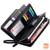 Leather Business Wallet for Men