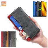 Keyunfei Magnetic Flip with Slot Stand - Protective Case for POCO X3 Pro/POCO X3 NFC