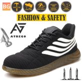 Steel Toe Cap Work Safety Boots - AtreGO Men