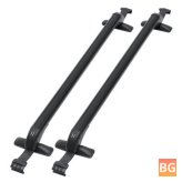 Universal Roof Rack Cross Bars for 4dr Cars with Rubber Gasket