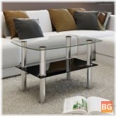 Glass Coffee Table with Layers of Glass