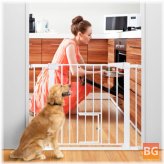 Extra Wide Dog Gate for Stairs, Gate for Cats, 30