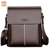 Leisure Business Crossbody Bag with PU Leather Shoulder Strap and PU Leather Sleeve