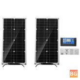 12V Portable Solar Panel with Battery Charger for Vehicles