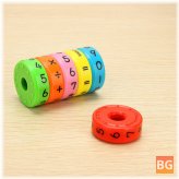 Math Cylinder - Abacus Study Article - Gift for Kids