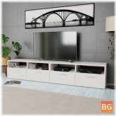 TV Cabinet - 2 pcs White