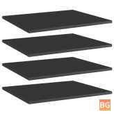 High Gloss Board - Black - 23.6