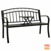 Garden Bench with Table