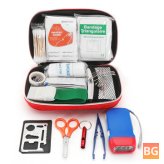 Outdoor First Aid Kit for Home Office - 177PCS