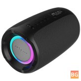 Bluetooth Speaker - Portable - Double Bass - RGB - Light - TWS - TF - Card - AUX - Wireless - Subwoofer