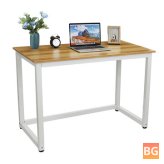 43 Inch Laptop Desk for Home Office - Metal Frame