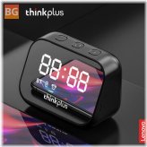 Lenovo Think+ Speaker Alarm Clock Mirror - Wireless Bluetooth Speaker LED Digital Stereo Desktop