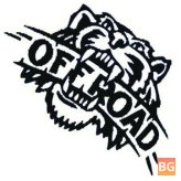 Tiger Decal for Vehicle Window - Wall Mirror