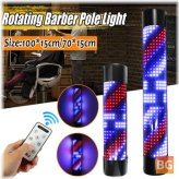 Hair Salon Pole with Led Light - 70/100CM*15CM
