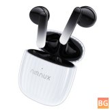 AirAux Earphone - 13mm Driver, Bass Sound, and Noise Cancelling - Waterproof and Lightweight