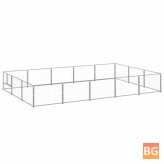 Steel Dog Kennel - 161.5 ft²