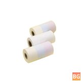 Color Thermal Printer Paper - 3 Rolls