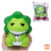 Slow Rise Frog Squishy Toy with Packaging - 15CM