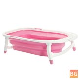 Portable Baby Bath Tub - 2.5kg - pink/blue/green