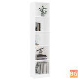 White Book Cabinet with 15.7
