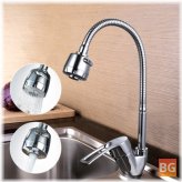 Kitchen Sink Mounted Faucet - Silver