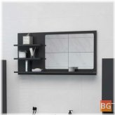 Gray Bathroom Mirror - 35.4