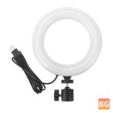 6.3" RGBW LED Ring Light for Mobile Photography and Live Streaming