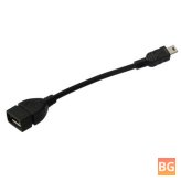 Mini OTG Cable - Male to Female