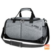 Luggage Bag with a Waterproof Top and Shoulder Strap