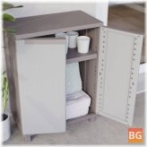 Cabinet with Doors in 68x37.5x91.5 cm Colors