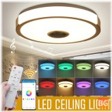 36W 108LED Music Ceiling Lamp - RGB App+Remote Control