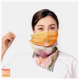 Women's Breathable Printing Masks - Ear-mounted Neck Protection Sunscreen Scarf