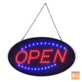 neon advertising light with flashing for business bar store - EU/US plug